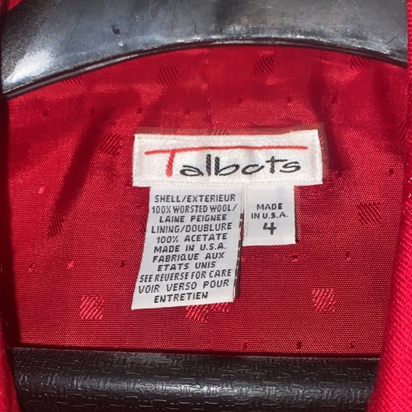 Talbots Blazer, Size 4 USD, Made of Cotton and Wool - Picture 2 of 2